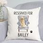 Personalised Golden Retriever Cushion, thumbnail 1 of 2