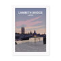 Lambeth Bridge London Framed Print, thumbnail 5 of 6
