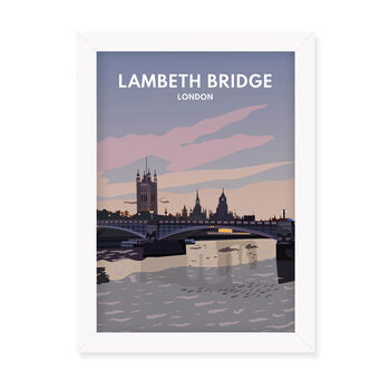 Lambeth Bridge London Framed Print, 5 of 6