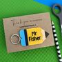 Personalised Thank You Teacher Pencil Keyring, thumbnail 2 of 3