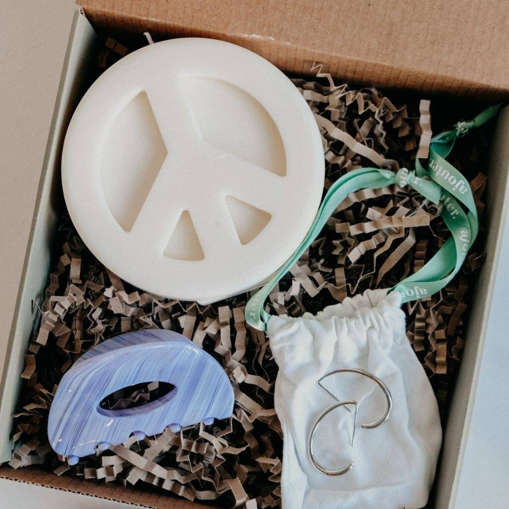 Sage Green Curated Gift Box Five, 1 of 3