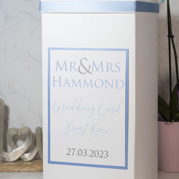 Personalised Mr And Mrs Wedding Guest Book, 3 of 3