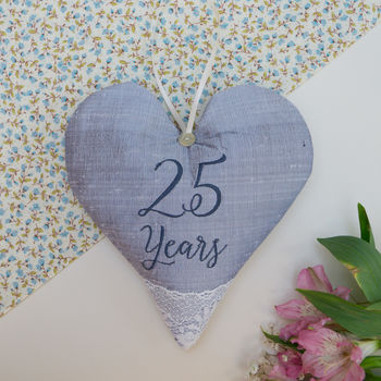 Silk Anniversary Heart, 6 of 8