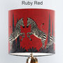 Dancing Zebra Lamp Shade, Multi Colours Available, thumbnail 4 of 10