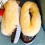 Mosaic Cream Sheepers Slippers, thumbnail 5 of 12