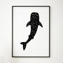 Whale Shark Giclee Art Print, thumbnail 2 of 3
