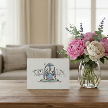 Penguin Hug Mother’s Day Card, 6 of 7
