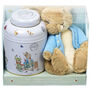 Peter Rabbit Gift Set With Tea Caddy And Plush Toy, thumbnail 2 of 4
