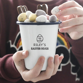 Personalised Children's Easter Snack Pot, 4 of 4