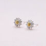 Friendship Poem Daisy Earrings, thumbnail 4 of 4