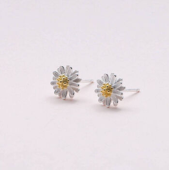 Friendship Poem Daisy Earrings, 4 of 4