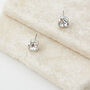 Swarovski Crystal Stud Earrings, thumbnail 2 of 6