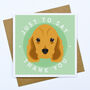 Personalised Love From The Dog Card, thumbnail 5 of 11