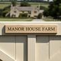 Slim Accoya Engraved Gate Sign Two Sizes, thumbnail 4 of 6