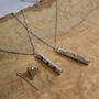 Personalised Cylinder Pet Urn, Ashes Necklace, thumbnail 2 of 6