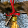 Personalised I Believe In Christmas Bell Decoration, thumbnail 2 of 5