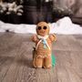 Handmade Gingerbreadman Fair Trade Toy, thumbnail 1 of 4