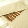 Monogram Personalised Knitting Needle Case, thumbnail 2 of 9