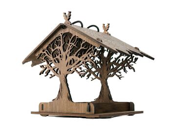 Personalised Wooden Bird House, 6 of 10