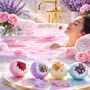 Nine Piece Aromatherapy Bath Bomb Gift Set, thumbnail 5 of 9