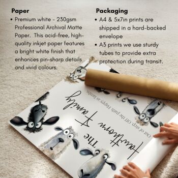Custom Family Print – Personalised Art For Dog Lovers, 6 of 6