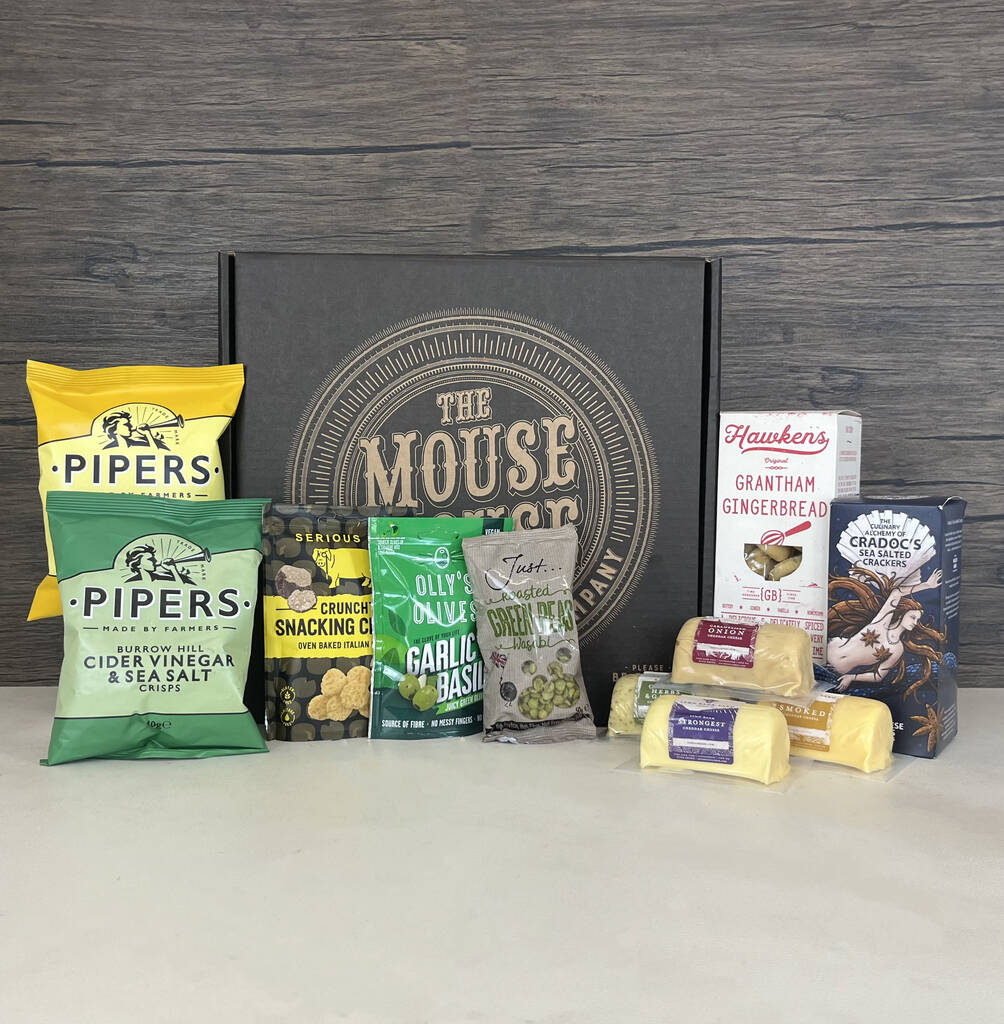 Barrel Picnic Cheese Hamper By The Mouse House Cheese Co