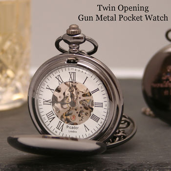 Engraved Wedding Pocket Watch Gift, 9 of 12