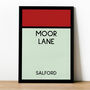 Moor Lane Monopoly Salford Football Print, thumbnail 1 of 2