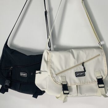 Nylon Long Crossbody Sports Bag, Extra Large Bag, 4 of 9
