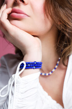 Evil Eye Beaded Bracelet, 2 of 3
