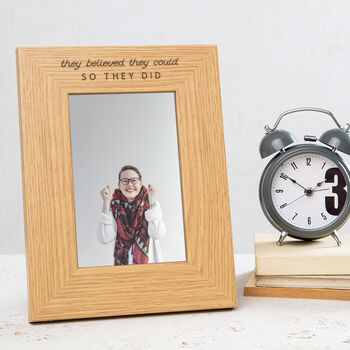 They Believed They Could So They Did Graduation Photo Frame, 4 of 6