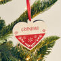Personalised Scandi Maple Wood Christmas Bauble, thumbnail 3 of 4