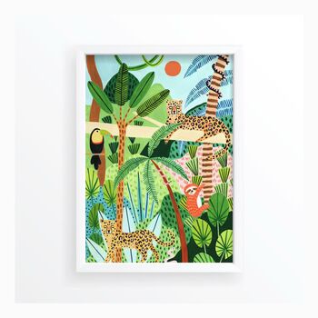 Jungle Pals Art Print, 4 of 5