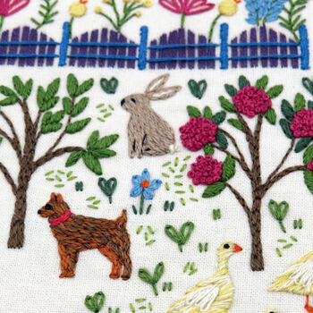 The Homestead Hand Embroidery Kit, 4 of 12