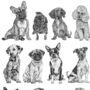 Mini Dog Collection Print, thumbnail 3 of 4