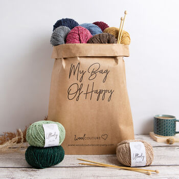 Heritage Blanket Knitting Kit, 10 of 10