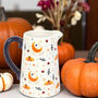 Autumn Harvest Moon Ceramic Flower Vase Jug, thumbnail 1 of 3
