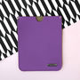 Personalised Leather iPad Sleeve, thumbnail 8 of 10