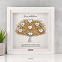 3D Personalised Grandchildren Family Tree Print In Six Colours, thumbnail 3 of 12