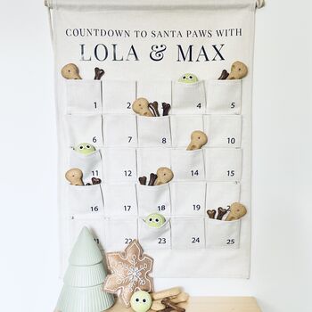 Pet Advent Calendar Santa Paws, 2 of 3