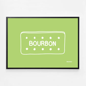 Bourbon Biscuit Print Four Colour Options, 2 of 10