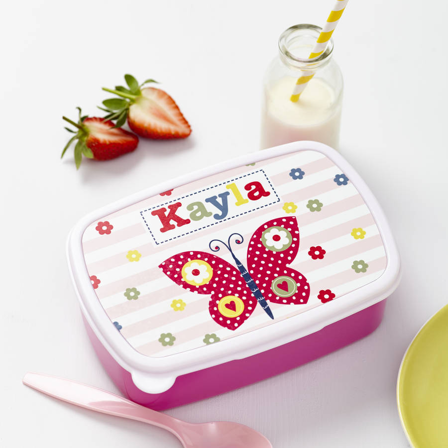 Personalised Girl's Lunch Box By TillieMint | notonthehighstreet.com