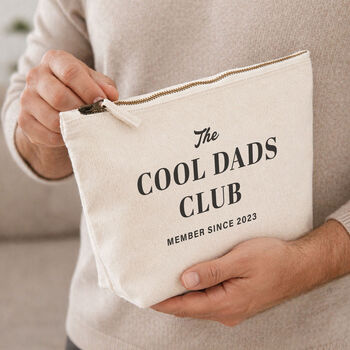 Cool Dad Wash Bag 100% Cotton, 4 of 12