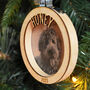 Personalised Wooden Pet Christmas Decoration, thumbnail 3 of 6