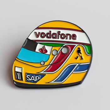 Lewis Hamilton 2008 Race Helmet Enamel Pin, 2 of 4