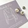 Silver Or White Faux Pearl Push Pin, thumbnail 6 of 12