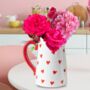 Hearts Flower Jug Gift, thumbnail 5 of 7