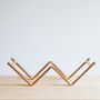 Handcrafted Copper Wine Rack And Bottle Holder, thumbnail 1 of 4