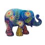 'Water Flowers' Hand Painted Limited 10cm Elephant, thumbnail 3 of 12