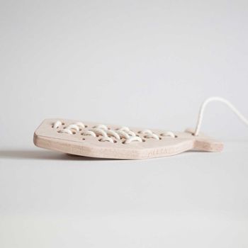 Whale Wooden Lacing Toy, 4 of 4